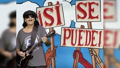 Los artistas cantan a los inmigrantes 'Sí, se puede'
