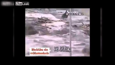Asombrosas imágenes de personas que logran escapar de un tsunami