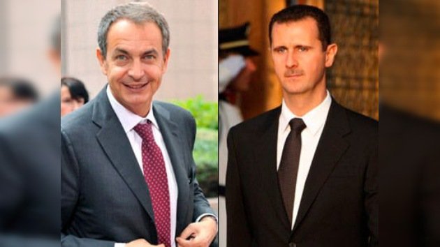 Zapatero podría ofrecer asilo político al presidente sirio Al-Assad