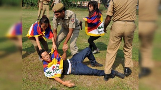 Detenidos varios manifestantes tibetanos en India por protestas contra el Gobierno chino