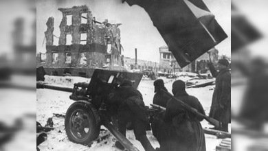 Artistas rusos en el frente de la Gran Guerra Patria