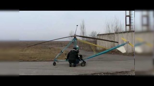 Helicóptero casero