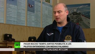 Entrevista con Andrei Alekséyev, comandante del equipo de pilotaje de Rusia, “Russkie Vítyazi”