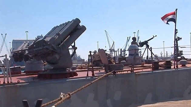 Video: La Armada siria se prepara para "repeler cualquier ataque"