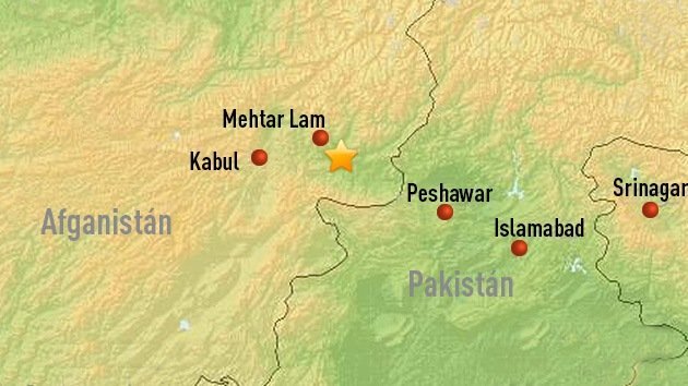 Un sismo de 5,6 de magnitud sacude Afganistán y Pakistán