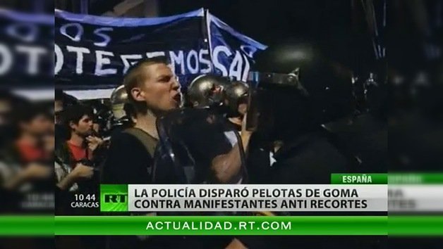 España: la masiva jornada de protestas desemboca en altercados con la policía