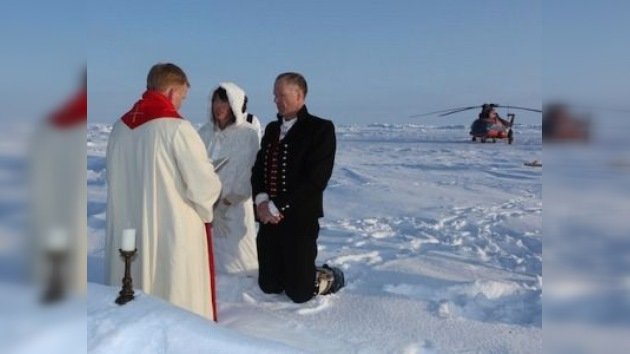 La boda más romántica del año… en el Ártico