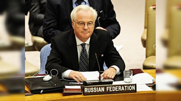 Embajador ruso ante la ONU: Rusia hará todo lo posible por evitar la guerra civil en Siria