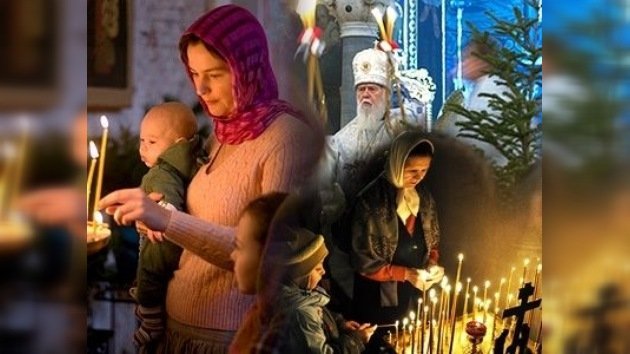 La Navidad Ortodoxa congrega a millones de cristianos en las iglesias de toda Rusia