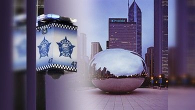 Una sofisticada red de cámaras de vigilancia cubre Chicago