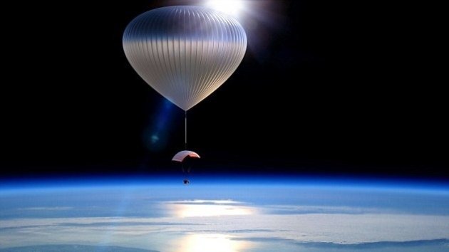 Video: Venden un viaje en globo a la estratosfera