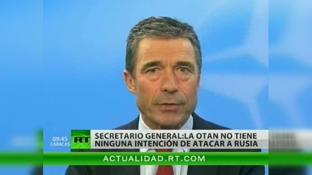 Rasmussen a RT: "La OTAN no considera a Rusia como una amenaza"