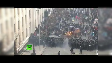 Ucrania: Intento de asalto a la Administración presidencial en Kiev