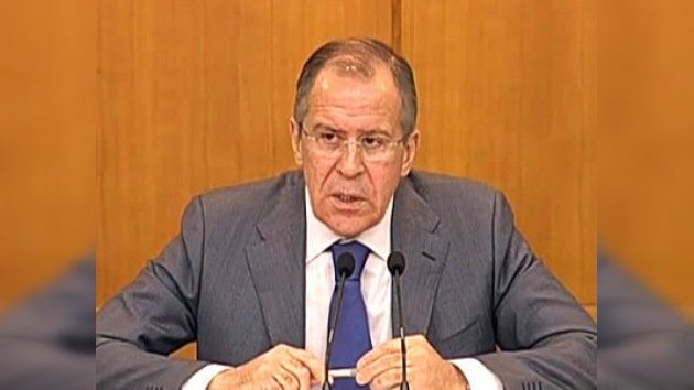 Lavrov: "los intentos de extender el modelo libio a otros conflictos son inaceptables"