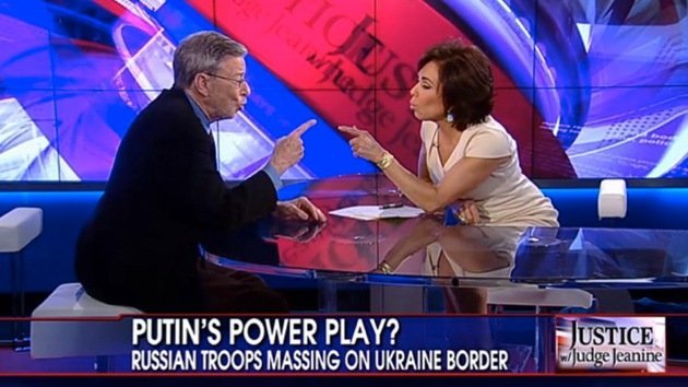 Un académico acusa en vivo a una presentadora de Fox de parcialidad sobre Ucrania