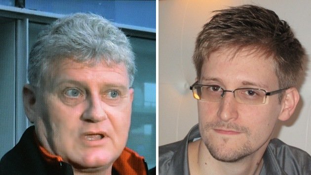 Edward Snowden se reunió con su padre