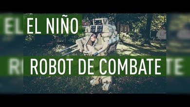 El bebé "robot de combate"