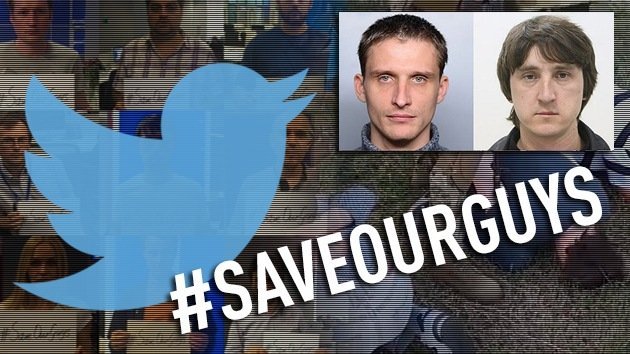 Miles de personas apoyan con #SaveOurGuys a los periodistas rusos maltratados en Ucrania