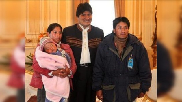 Esperan a Evo Morales en la mina San José