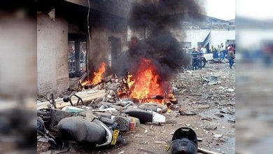 Colombia: explosión mortal ante una comisaría local