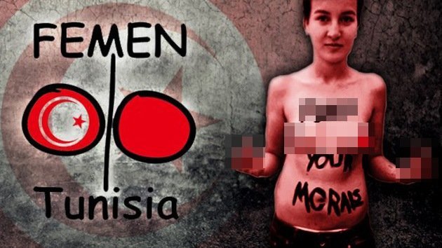 Imán tunecino pide la pena de muerte para una feminista que protestó en topless
