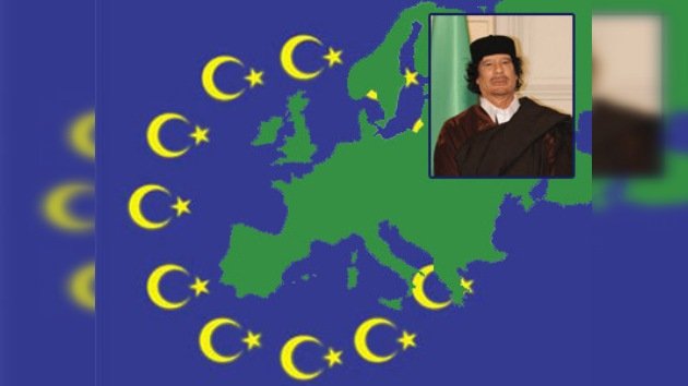 Gaddafi quiere que el Islam sea la religión de toda Europa