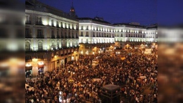 Denuncian a los 'indignados' de Madrid por ocupación ilegal