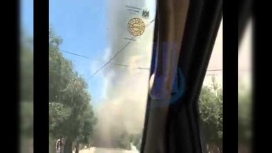 Aviones del Ejército israelí bombardean una casa en el norte de Gaza