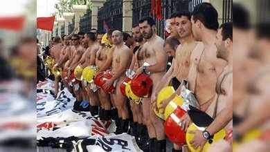 Bomberos se desnudan en calendario para sufragar viaje a Nueva York