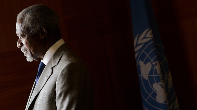 Kofi Annan deja de mediar en Siria