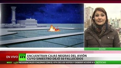 Pasajera del avión siniestrado en Kazán: "La nave iba hacia arriba y se movía también para abajo"