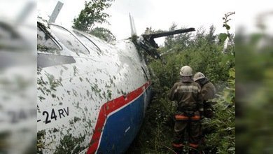 Un aterrizaje forzoso en el Lejano Oriente ruso deja 12 heridos