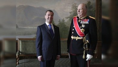 Dmitri Medvédev va a Noruega en visita oficial
