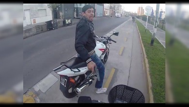 Atraco en Buenos Aires grabado en primera persona