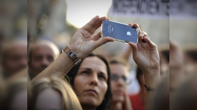 Internet, principal herramienta para hacer correr la voz entre los manifestantes en España