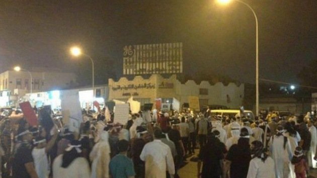 La Policía abre fuego contra manifestantes en Arabia Saudita