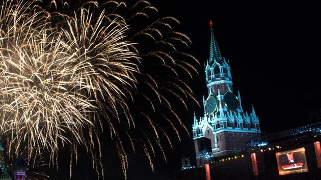 Un espectacular festival internacional de bandas militares se celebra en Moscú