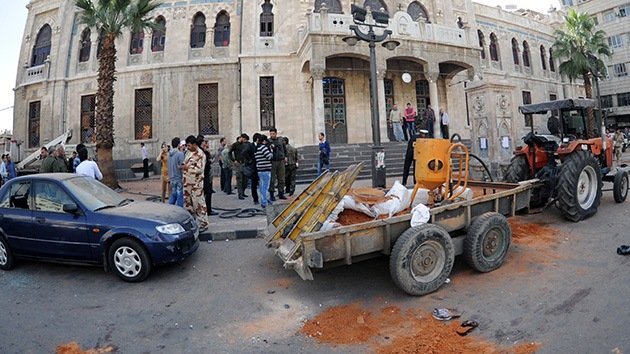 Varios muertos tras una explosión en Damasco
