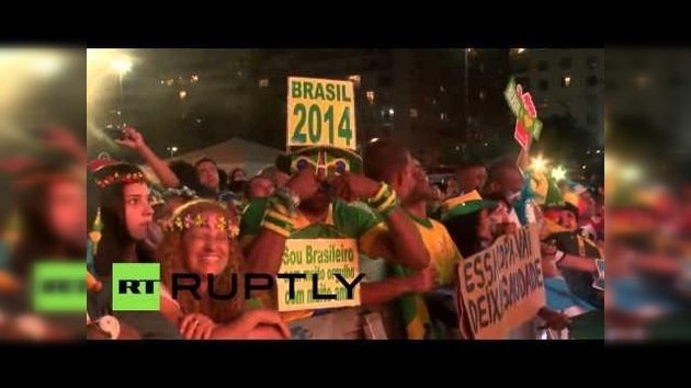 Alegría y llanto por la final de la Copa del Mundo 2014