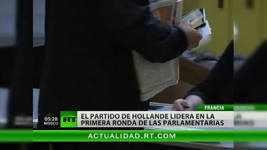La izquierda gana la primera vuelta de los comicios parlamentarios en Francia