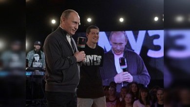 Nominan a Putin para premio hip-hop