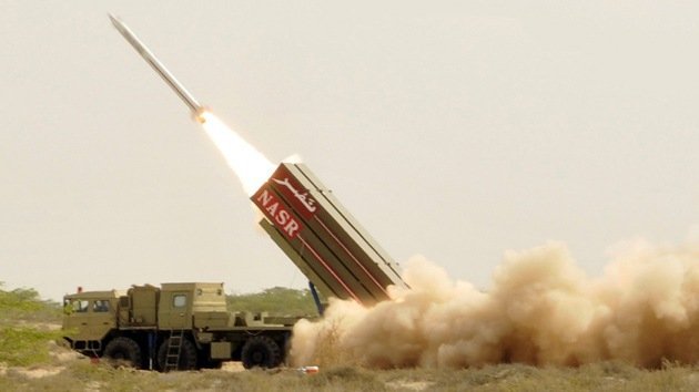 Pakistán ensayó un misil portador de cabeza nuclear
