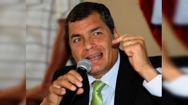 Correa acusa al Banco Mundial de coaccionar a América Latina