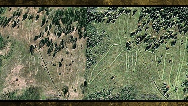 Un geoglifo descubierto en Rusia le disputa la antigüedad a las líneas de Nazca