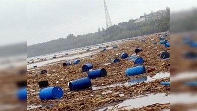 El cauce del Amur estará libre de barricas chinas con compuestos tóxicos