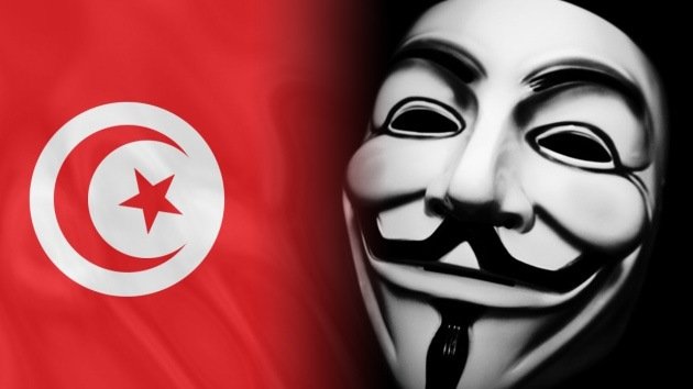 Anonymous al ataque contra páginas oficiales de Túnez