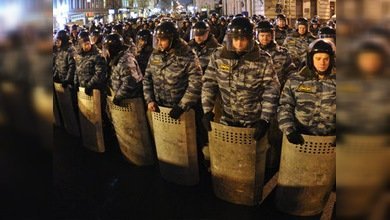 Moscú: la Policía detuvo a opositores que no se fueron tras la manifestación
