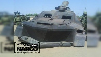 Los Zetas se mueven por México en un 'monstruo' blindado