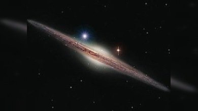 El agujero negro que sobrevivió la destrucción de una galaxia