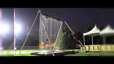 El columpio-fuente